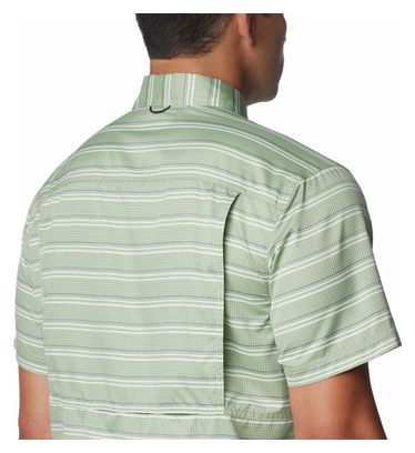 Camiseta Columbia Silver Ridge Utility Manga Corta Verde