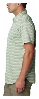 Camiseta Columbia Silver Ridge Utility Manga Corta Verde