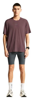 T-Shirt Running Craft Hypervent Violet Homme