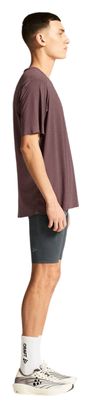 T-Shirt Running Craft Hypervent Violet Homme