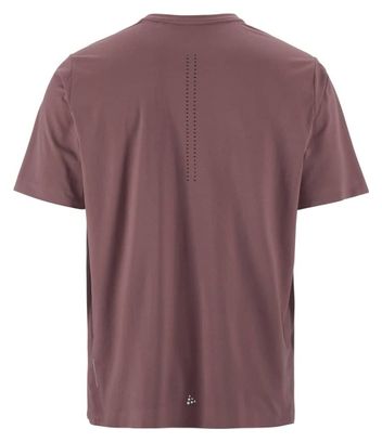 T-Shirt Running Craft Hypervent Violet Homme