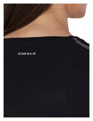 Women's Black Running Circle Legend T-Shirt