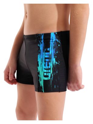 Maillot de Bain Arena Paint Noir/Bleu Garçon