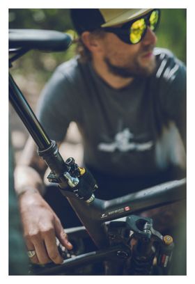Inflador sin cámara Lezyne Blaster CO2 negro / plateado (sin cartuchos)