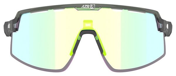 Occhiali AZR Kromic Speed RX Crystal Army/Lenti fotocromatiche verdi