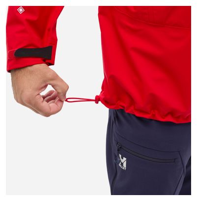 Millet Kamet Light Gore-Tex waterproof jacket Red