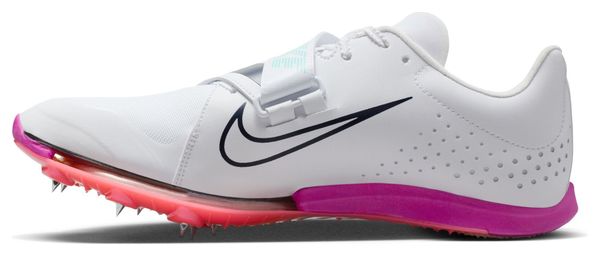 Nike salto in lungo Elite Scarpe da atletica leggera bianco/rosso/viola Unisex