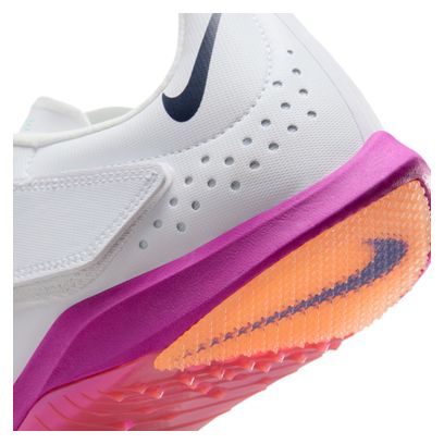 Nike salto in lungo Elite Scarpe da atletica leggera bianco/rosso/viola Unisex