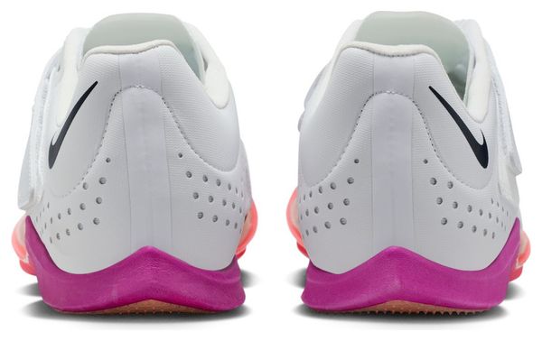Nike salto in lungo Elite Scarpe da atletica leggera bianco/rosso/viola Unisex