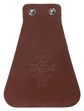 Bavette de Garde-Boue Brooks England Leather Mud Flap Marron
