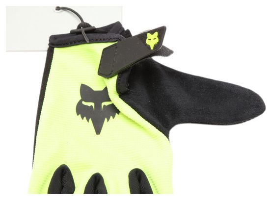 Gants Longs Enfant Fox Ranger Jaune/Noir - Produit Reconditionné