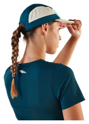 Cappellino Kiprun blu/giallo/turchese