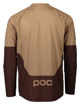 Poc Essential MTB Jasper Brown Long Sleeve Jersey