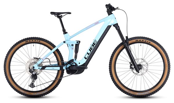 Cube Stereo Hybrid 160 HPC Race 625 27.5 Electric Full Suspension MTB Shimano Deore 12S 625 Wh 27.5'' Ice Blue 2023