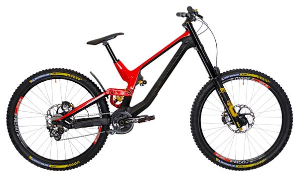 Refurbished Product Canyon Sender CF 8.0 Shimano Saint 10V Carbon Red DH Mountain Bike 2019 M Alltricks