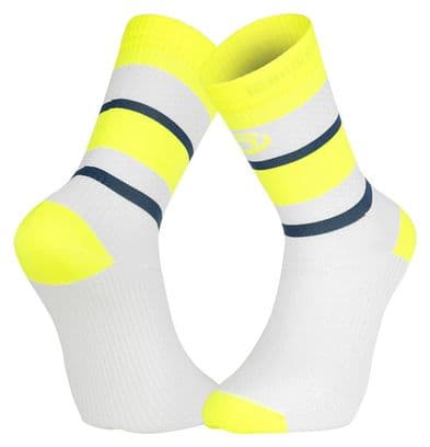 Bv Sport Light High Ibiza Socken Weiß / Gelb