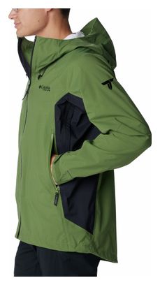 Columbia Mazama Trail Waterproof Jacket Green