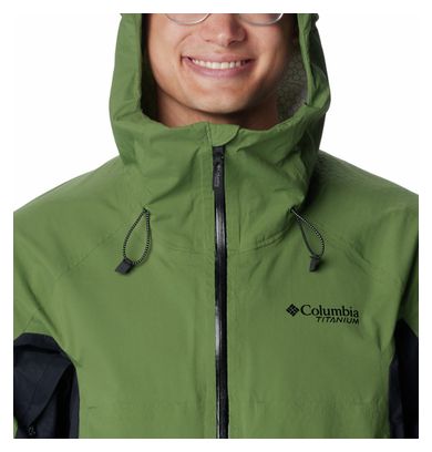 Columbia Mazama Trail Waterproof Jacket Green