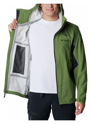 Columbia Mazama Trail Waterproof Jacket Green