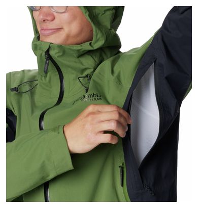 Columbia Mazama Trail Waterproof Jacket Green