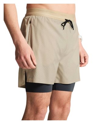 Men's Craft Hypervent 2-in-1 Shorts, Beige