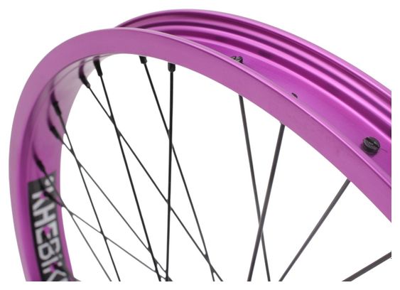 Roue arrière BMX KHE PRISM 20 pouces violette