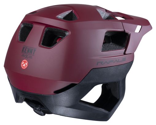 Casque Kenny Rafale Rouge