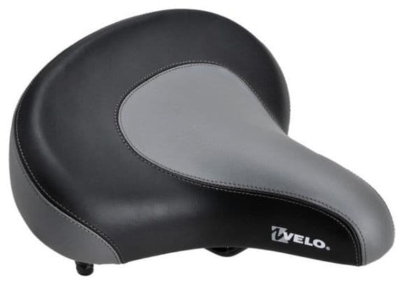 Selle de vélo Hommes/Femmes Comfort Cruiser - Noir Gris