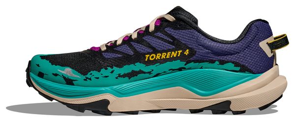 Chaussures Trail Hoka Torrent 4 Noir/Multicolore Homme