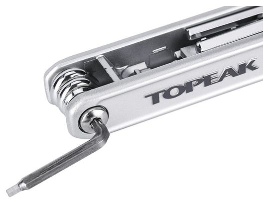 Topeak X-Tool+ Silver Multi-Tool (11 Funzioni)