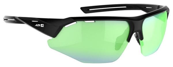 AZR Lunettes KROMIC GALIBIER NOIRE/ ECRAN IRISE VERT PHOTOCHROMIQUE