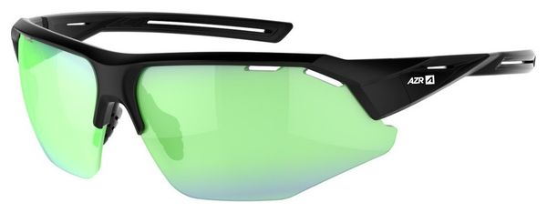 AZR Lunettes KROMIC GALIBIER NOIRE/ ECRAN IRISE VERT PHOTOCHROMIQUE