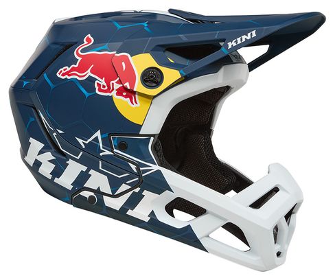 Casque Kini Red Bull EC 1.0 Bleu Blanc