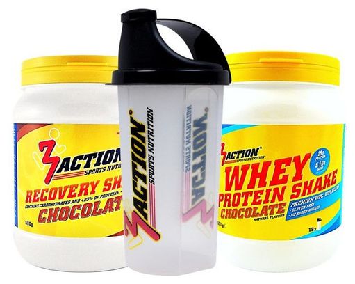 3ACTION RECOVERY PACK CHOCOLAT