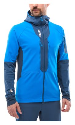 Heren fleece blauw Millet Pierra Ment Hoodie