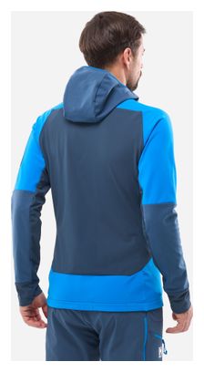 Heren fleece blauw Millet Pierra Ment Hoodie