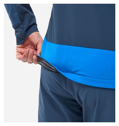 Heren fleece blauw Millet Pierra Ment Hoodie