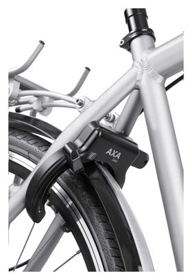 AXA SOLID BLACK BICYCLE ANTIVOL GRANDE APERTURA 58mm BLACK (SENZA FISSI)