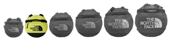 Bolsa de viaje The North Face Base Camp Duffel S 50 L amarilla - Producto reacondicionado