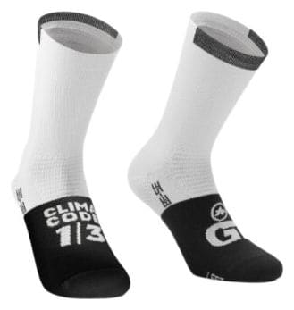 Assos GT C2 Socken Weiß