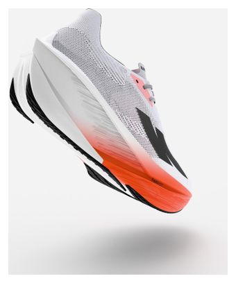 Kiprun Kipstorm Tempo Running Shoes for Men, White/Orange