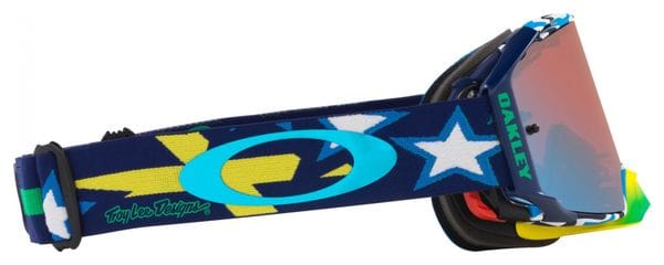 Occhiale Oakley Airbrake MX x Troy Lee Designs Blue Banner Prizm Mx Sapphire Iridium / Ref: OO7046-D1