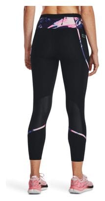 Under Armour Run Anywhere Long Tights Black Pink Women's
