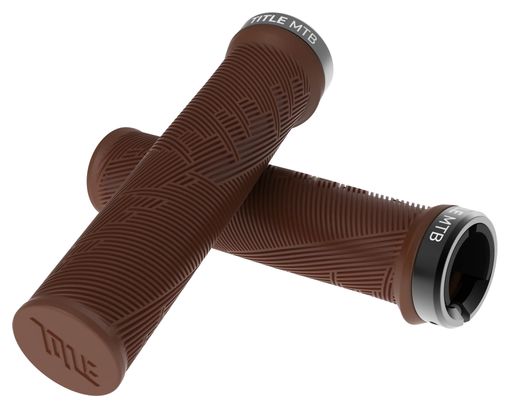 Puños Title Form Lock-On Regular, marrón oscuro