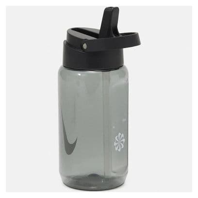 Nike TR Recharge Straw 475ml Graue Trinkflasche
