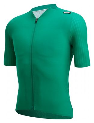 Santini Redux Speed Short Sleeve Jersey Groen