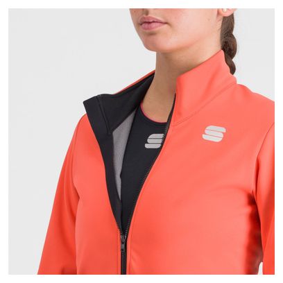 Sportful Neo Softshell Orange XS Women's Long Sleeve Jacket