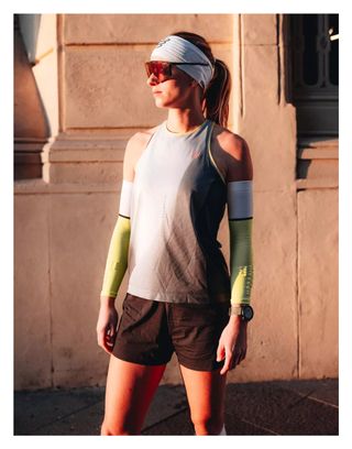 Compressport ArmForce Ultralight Sleeves White / Yellow