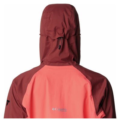 Columbia Mazama Trail Waterdichte Vrouwenjas Roze