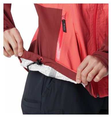 Columbia Mazama Trail Waterdichte Vrouwenjas Roze